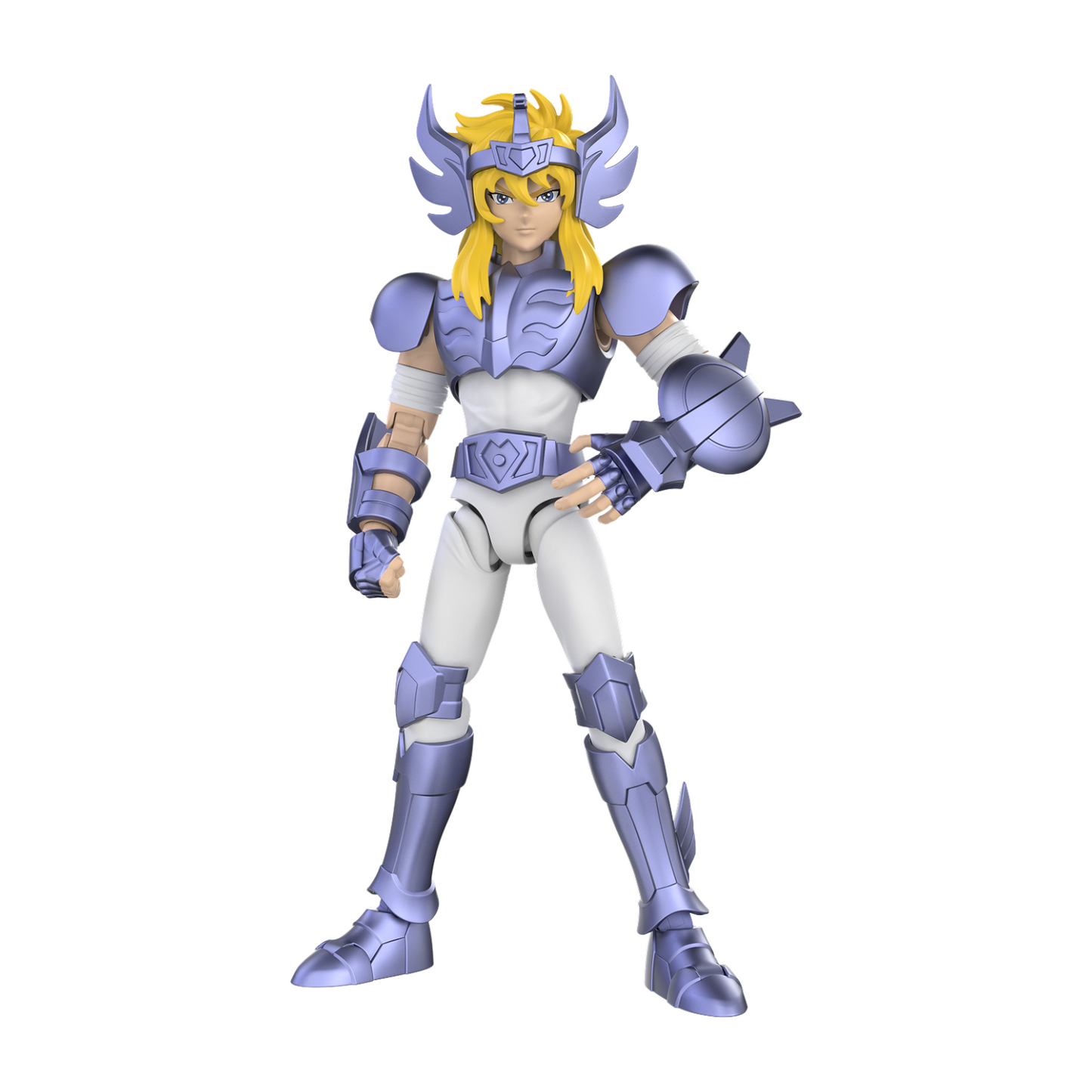 Cygnus Hyoga Figura de Accion Model Kit Champion Class Saint Seiya Blokees 15 Cm