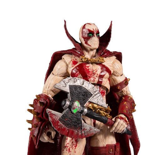 Spawn Blood Feud Hunter Figura de Accion Mortal Kombat Mcfarlane 18cm