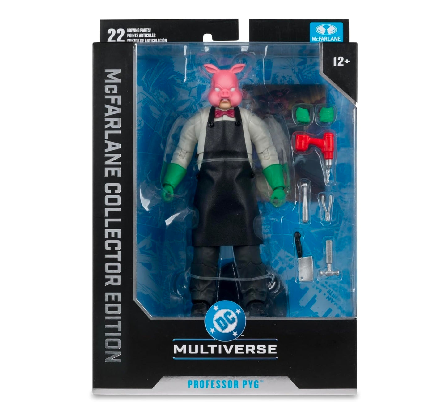 Professor Pyg Figura de Accion Batman DC Multiverse Mcfarlane Toys 17 Cm