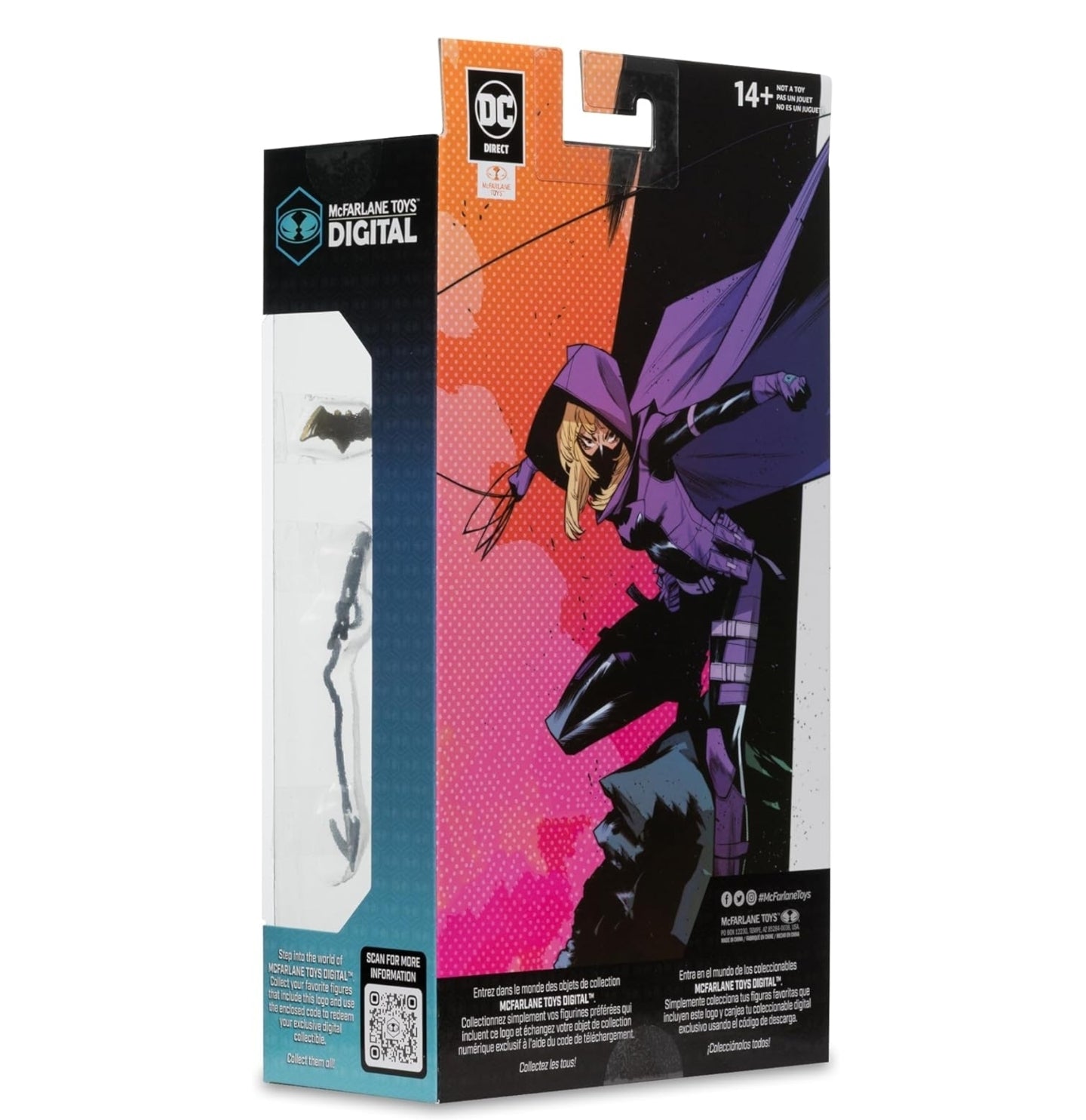 Batgirl Stephanie Brown Figura de Acción Batgirls DC Mcfarlane Digital 17cm