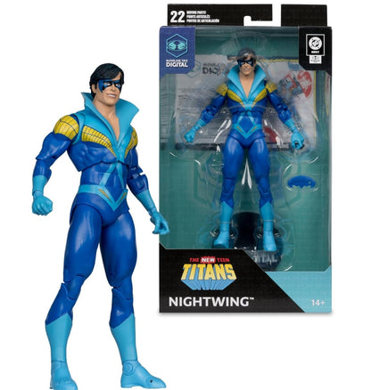 Nightwing Figura de Accion Teen Titans DC Mcfarlane Toys Digital 18cm