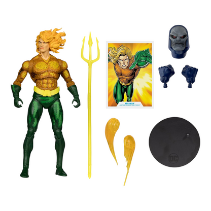 Aquaman Figura De Acción Justice League Task Force Dc Mcfarlane Toys BAF Darkseid 18 Cm
