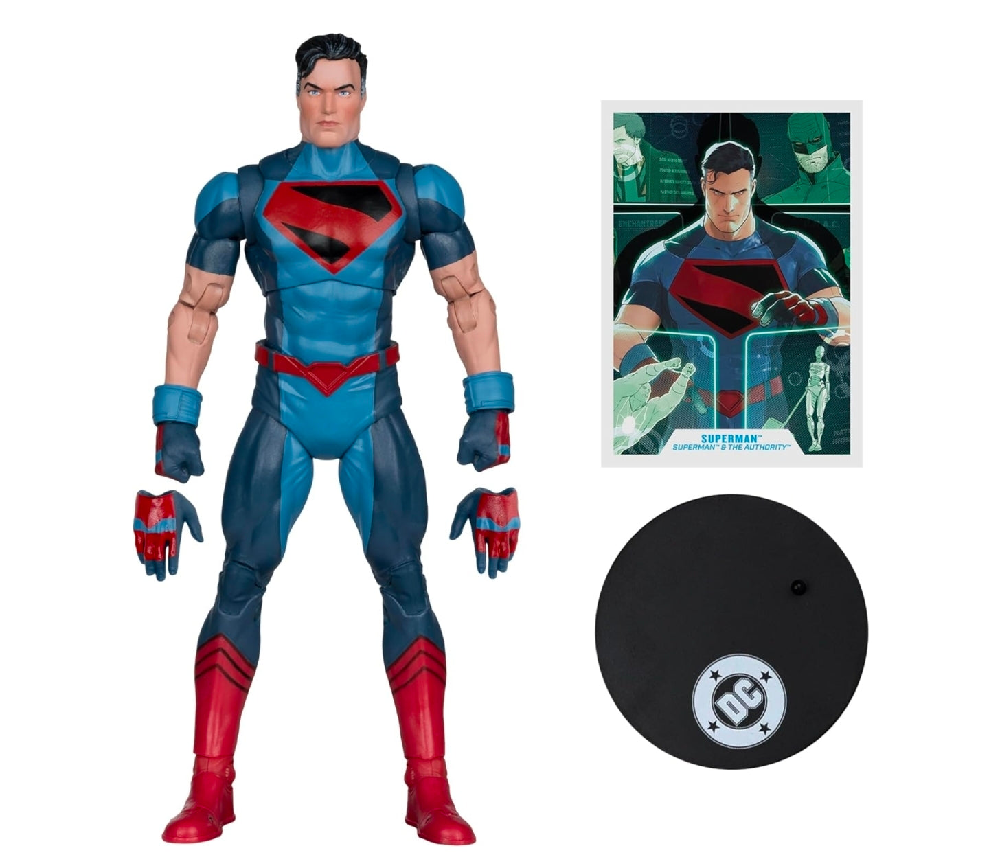 Superman Figura de Acción Superman & The Authority Mcfarlane Toys Dc 18 Cm