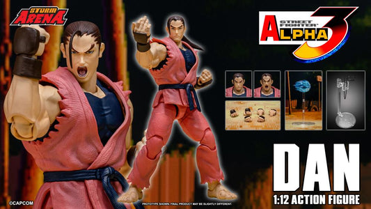 Dan Figura de Accion Street Fighter Alpha 3 Storm Arena 15 Cm