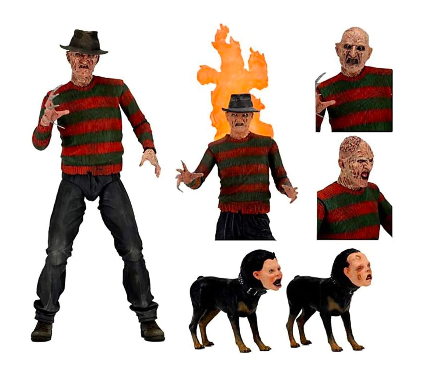 Freddy Krueger Figura de Accion A Nightmare On Elm Street 2 Freddy's Revenge Neca Ultimate 17 Cm