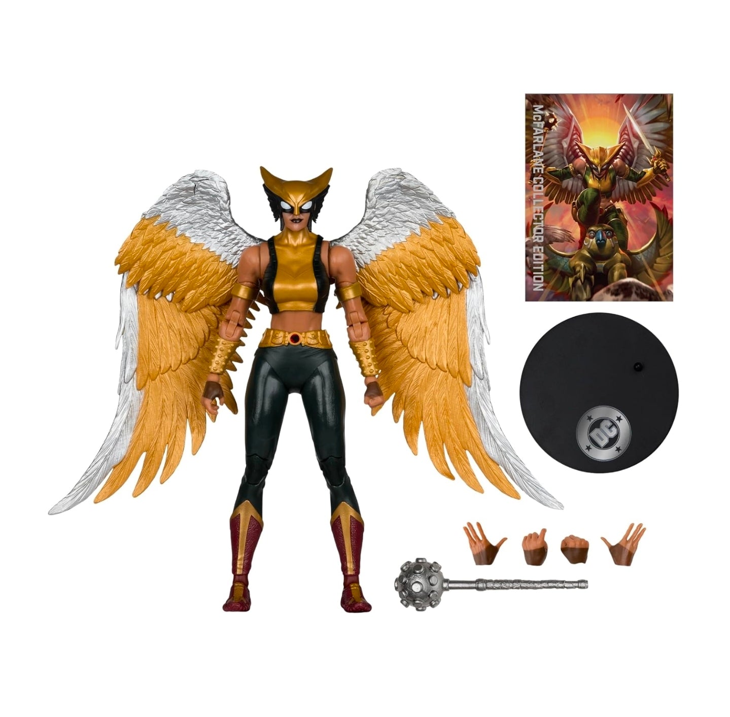 Hawkgirl Kendra Saunders Figura De Acción Mcfarlane Collector Ed 18cm