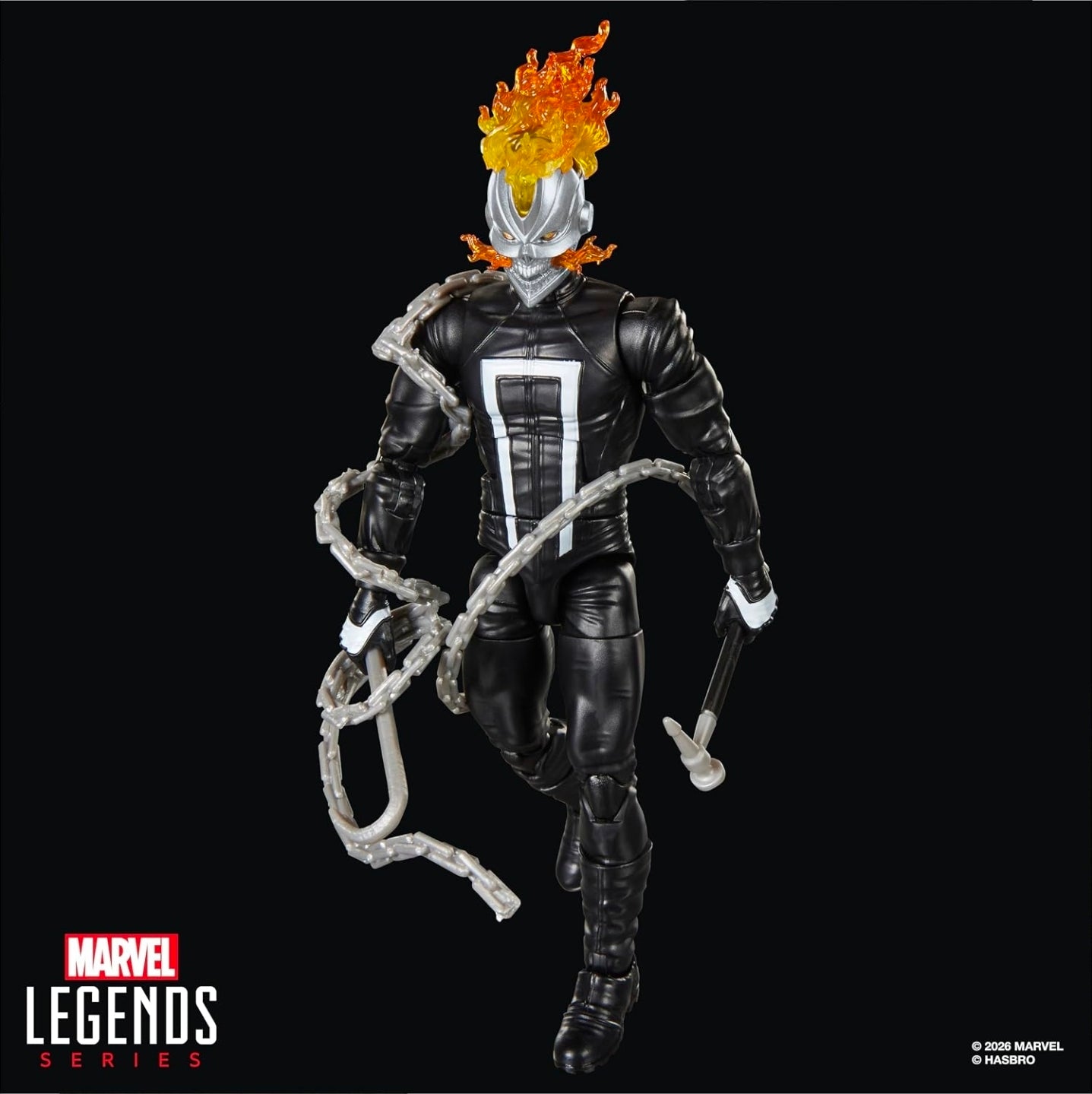 Ghost Rider Robbie Reyes Figura de Acción Marvel Legends 16 cm Baf Marvel's Box