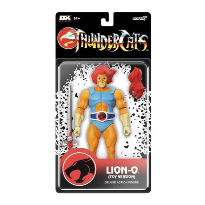 Lion O Figura de Accion Toy Version Thundercats Super7 DX 17cm