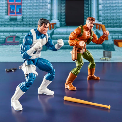 The Punisher & Nick Fury Pack Figuras Gamerverse Marvel Legends 16 Cm