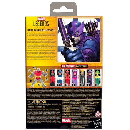 Dark Avengers Hawkeye Figura de Acción Marvel Legends 16 cm Baf Marvel's Box