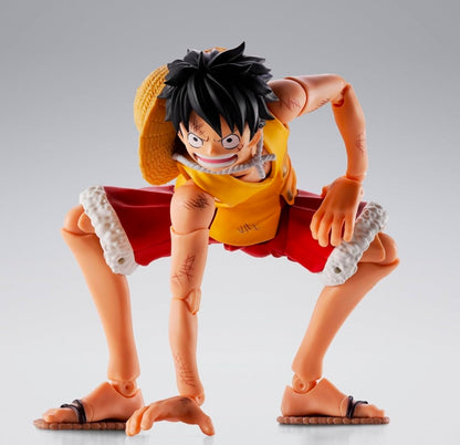 Monkey D Luffy Figura Acción Marineford One Piece Sh Figuarts Bandai 15 Cm