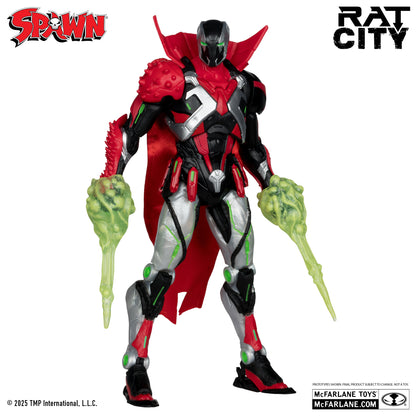 The Deviant Figura de Accion Spawn Rat City Mcfarlane Toys 30th Anniversary 18 Cm