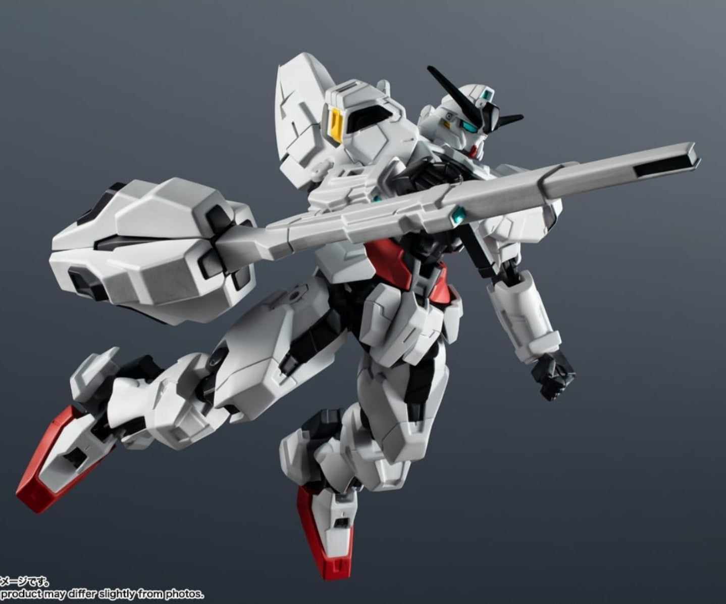 Gundam Calibarn X EX01 Figura de Accion GU 31 Gundam Universe Bandai 16cm
