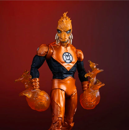 Larfleeze Figura de Accion Agent Orange DC Classic Mcfarlane Toys 17cm