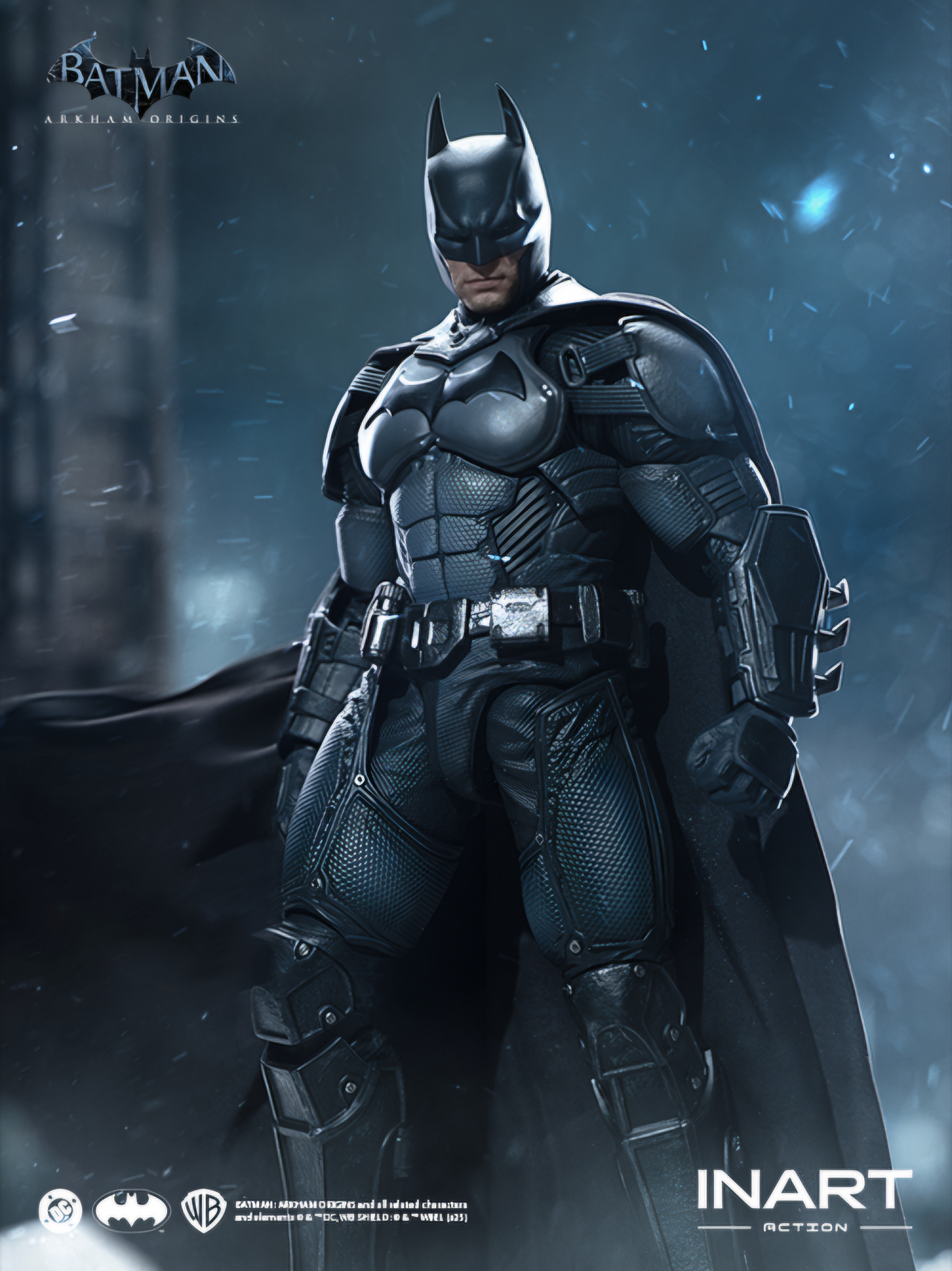Batman Figura de Acción Arkham Origins Inart Action 18 Cm