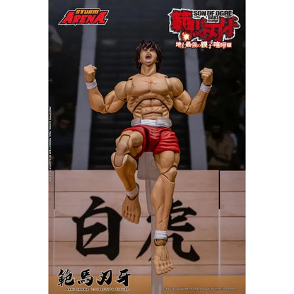 Baki Hanma Figura de Acción Son Of Ogre Baki Hanma Storm Arena 15 cm