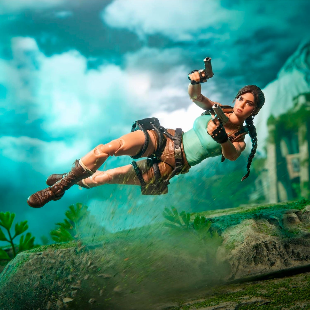 Lara Tomb Raider Croft Figura De Acción GI Joe Classified Hasbro 15 cm
