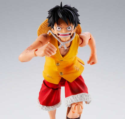 Monkey D Luffy Figura Acción Marineford One Piece Sh Figuarts Bandai 15 Cm