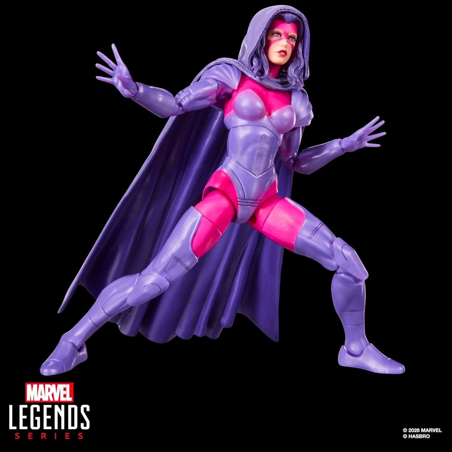 Psylocke Figura de Acción X Men Marvel Legends 15 cm Baf Marvel's Box