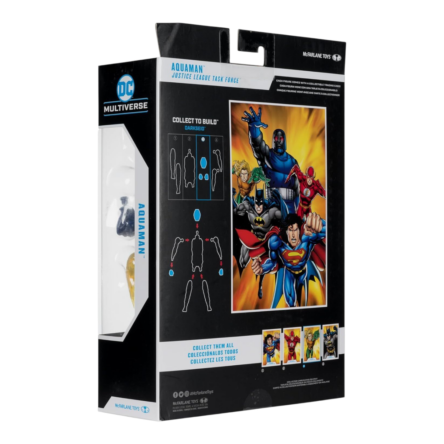 Aquaman Figura De Acción Justice League Task Force Dc Mcfarlane Toys BAF Darkseid 18 Cm