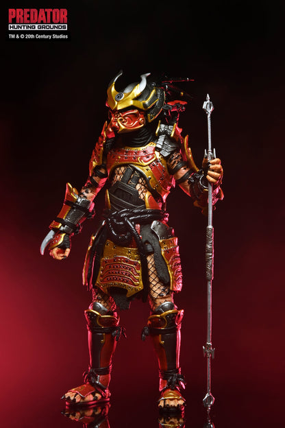 Samurai Predator Figura de Accion Predator Hunting Grounds Neca Ultimate 21.5 cm