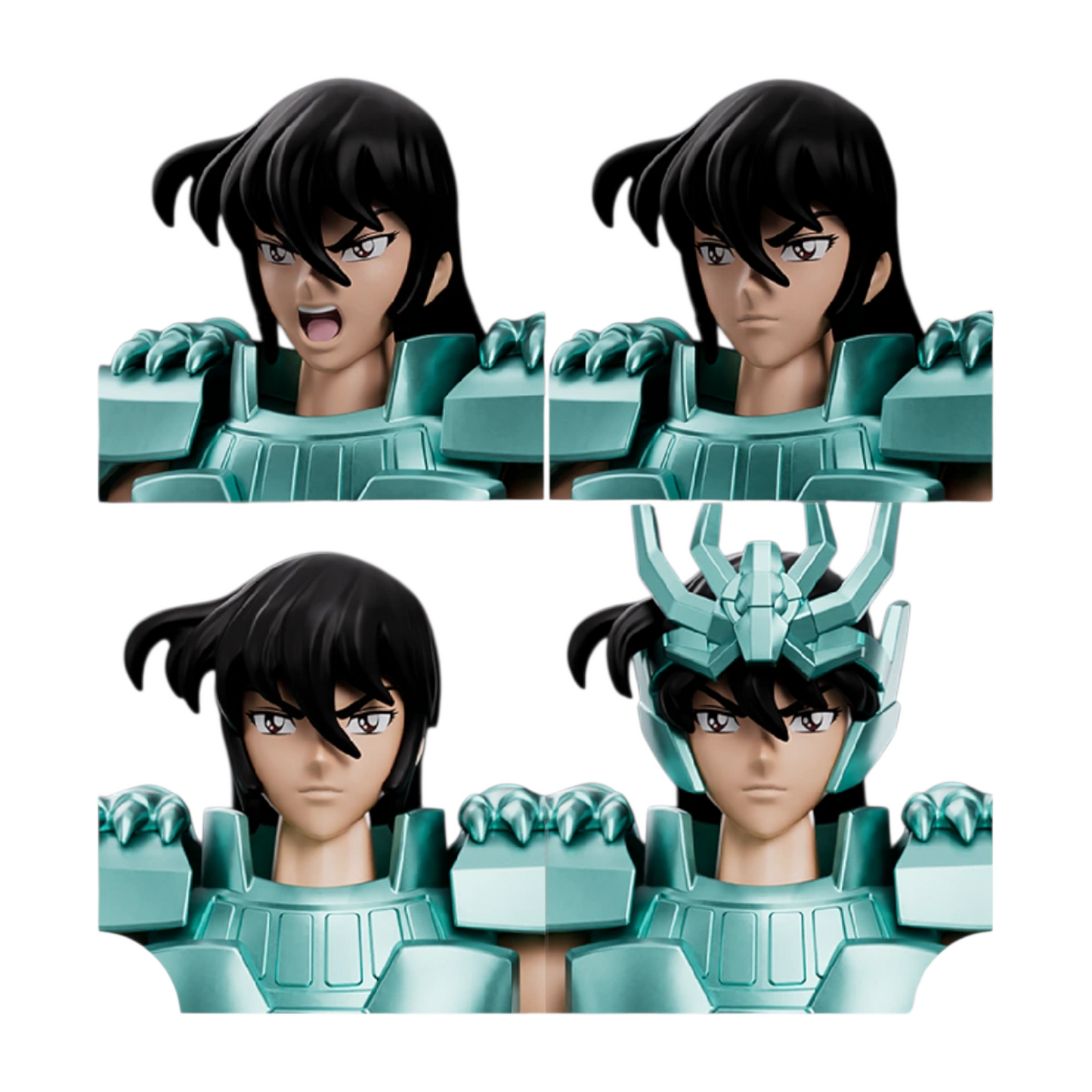 Dragon Shiryu Figura de Accion Model Kit Champion Class Saint Seiya Blokees 15 Cm