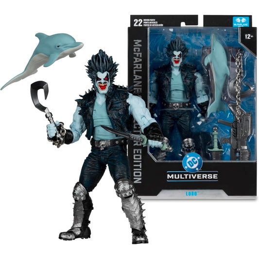Lobo Figura de Accion DC Classic Mcfarlane Toys Collector Ed 19 Cm