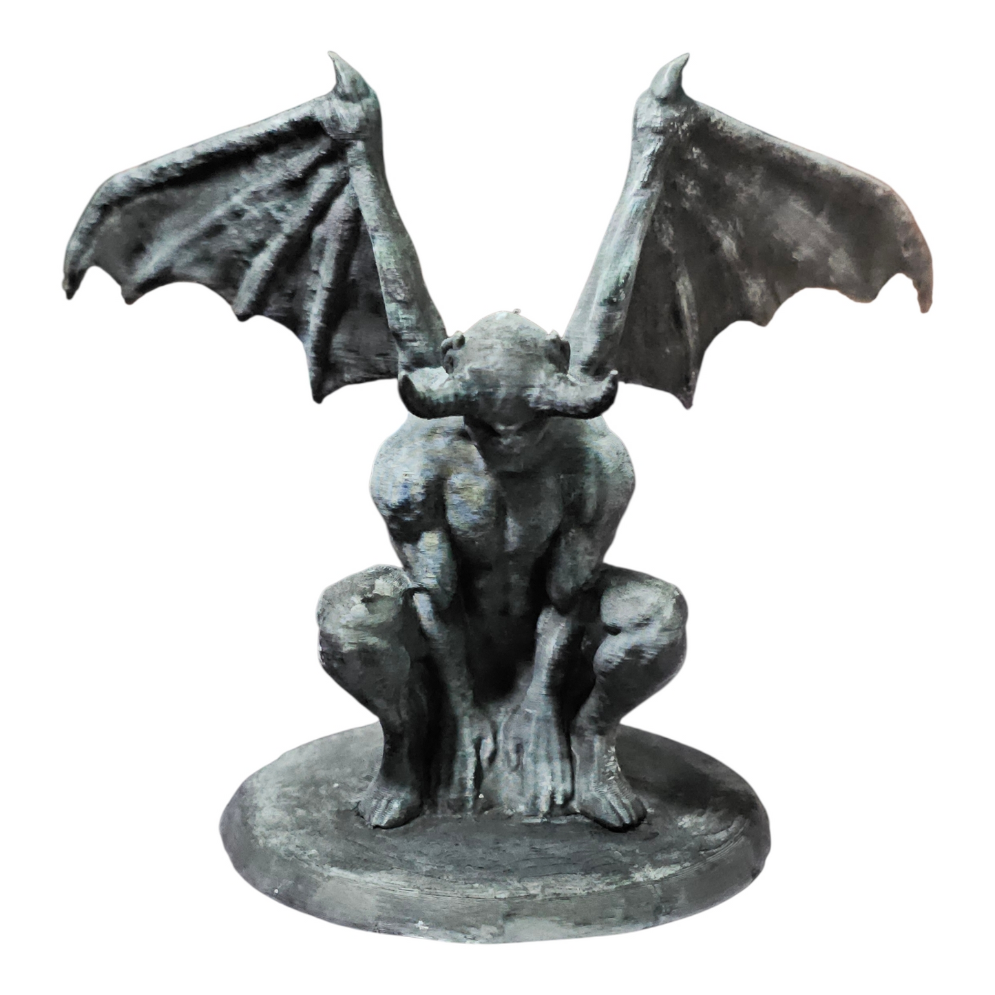 Gargola Grande Para Figuras de Acción 1/12 y 1/10 Estilo Piedra 21.5 Cm