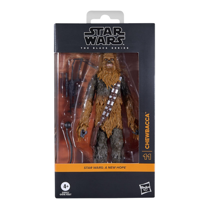 Chewbacca Figura De Acción Star Wars A New Hope The Black Series Hasbro 18 Cm