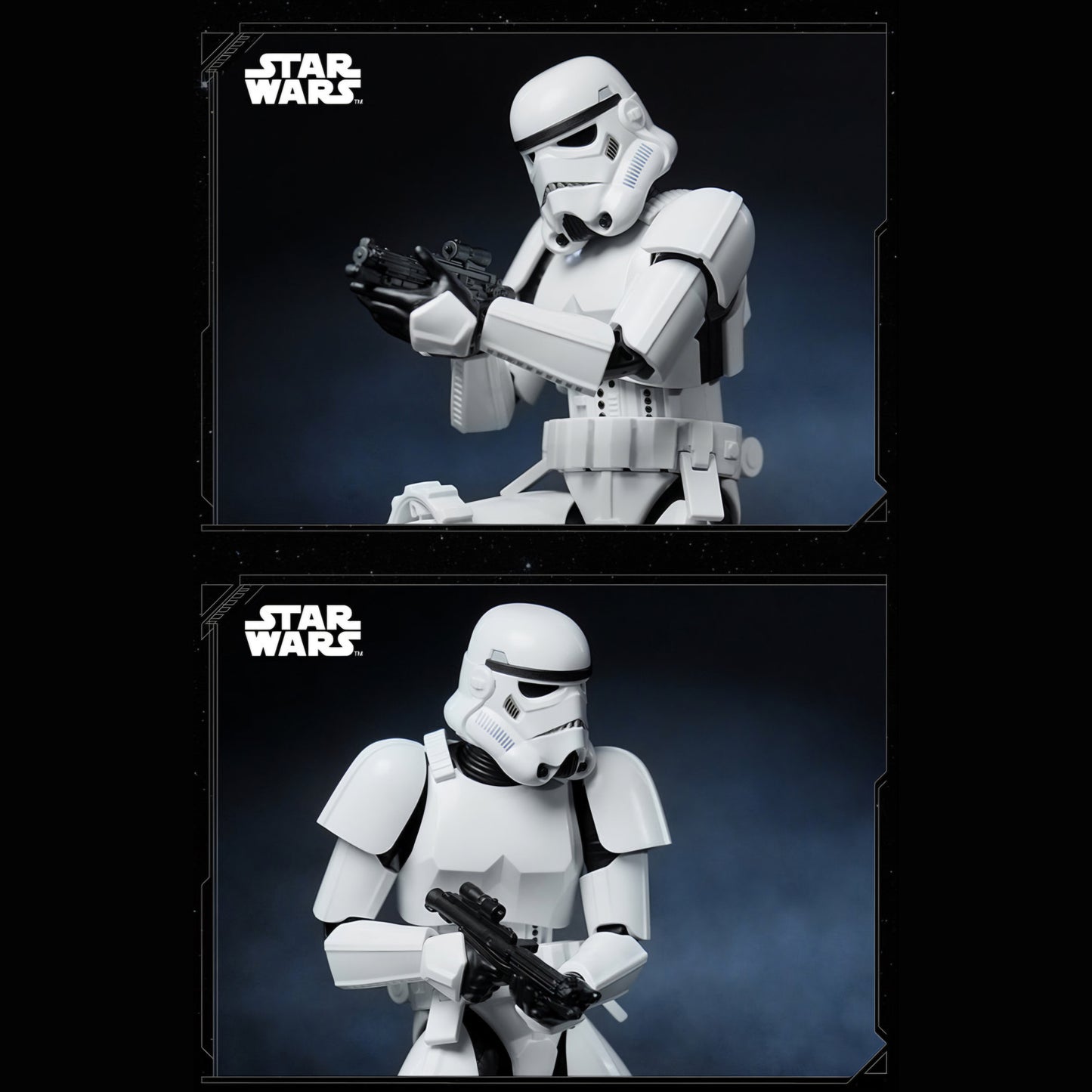 Stormtrooper Figura de Acción Star Wars Model Kit Blokees Champion Class 14 Cm