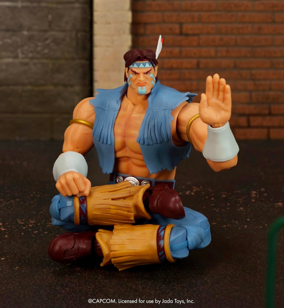 T Hawk Figura De Acción Ultra Street Fighter II Jada Toys 18 Cm