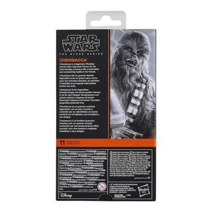 Chewbacca Figura De Acción Star Wars A New Hope The Black Series Hasbro 18 Cm