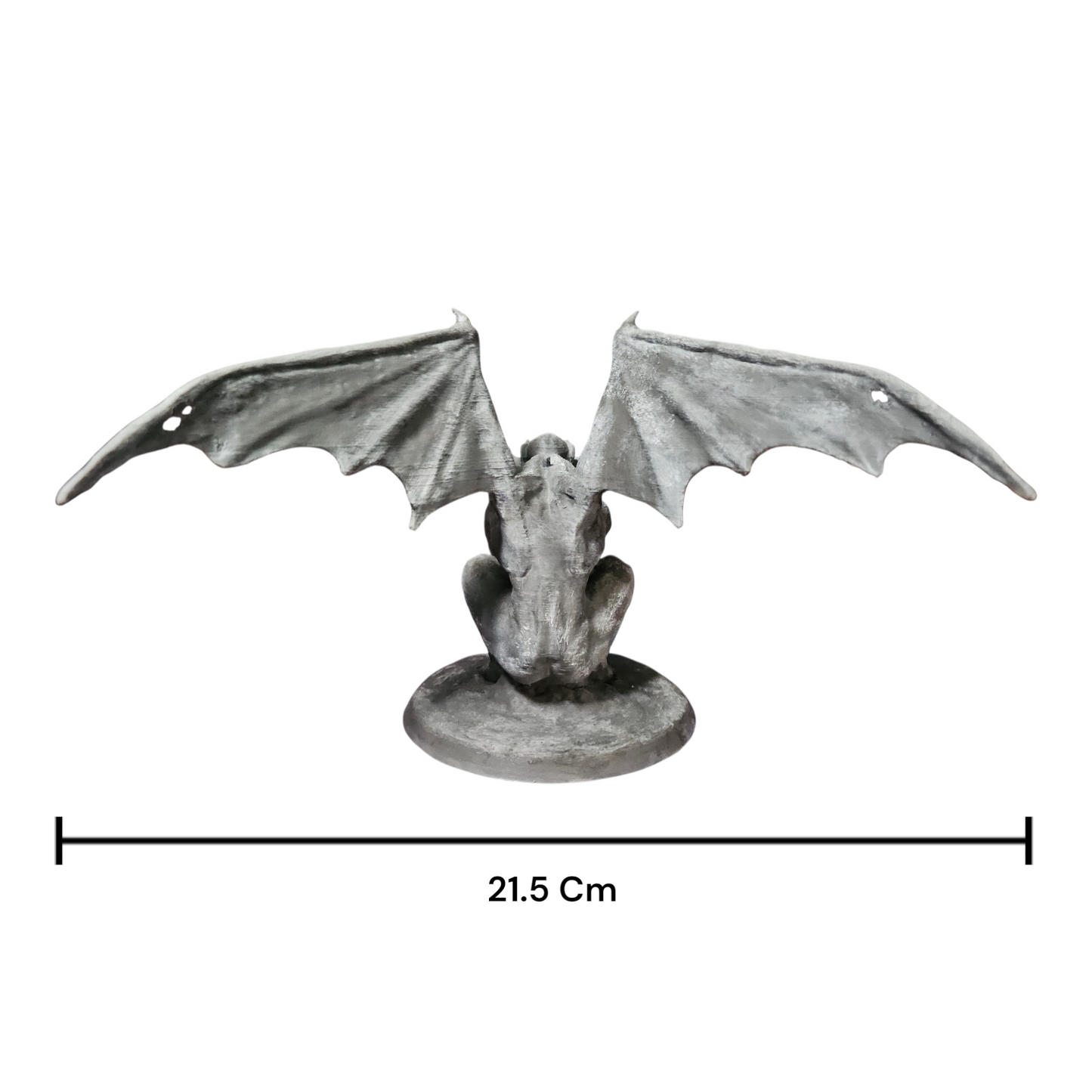 Gargola Grande Para Figuras de Acción 1/12 y 1/10 Estilo Piedra 21.5 Cm