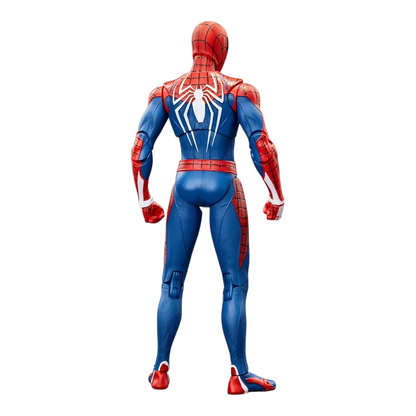 Spiderman Advanced Suit Figura de Acción Ps4 Gamer Deluxe ZD Toys 18 cm