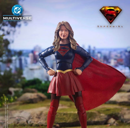 Supergirl Figura de Accion TV 2015 Dc Deluxe Theatrical Edition Mcfarlane 17 Cm