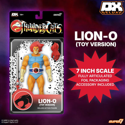 Lion O Figura de Accion Toy Version Thundercats Super7 DX 17cm