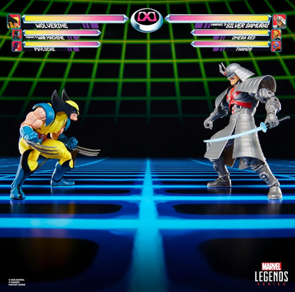 Wolverine Vs Silver Samurai 2 Pack Figuras Gamerverse Marvel Legends 16cm