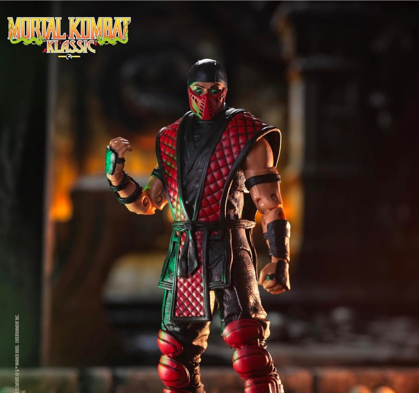 Ermac Figura De Accion Mortal Kombat Klassic Mcfarlane Toys 17 Cm