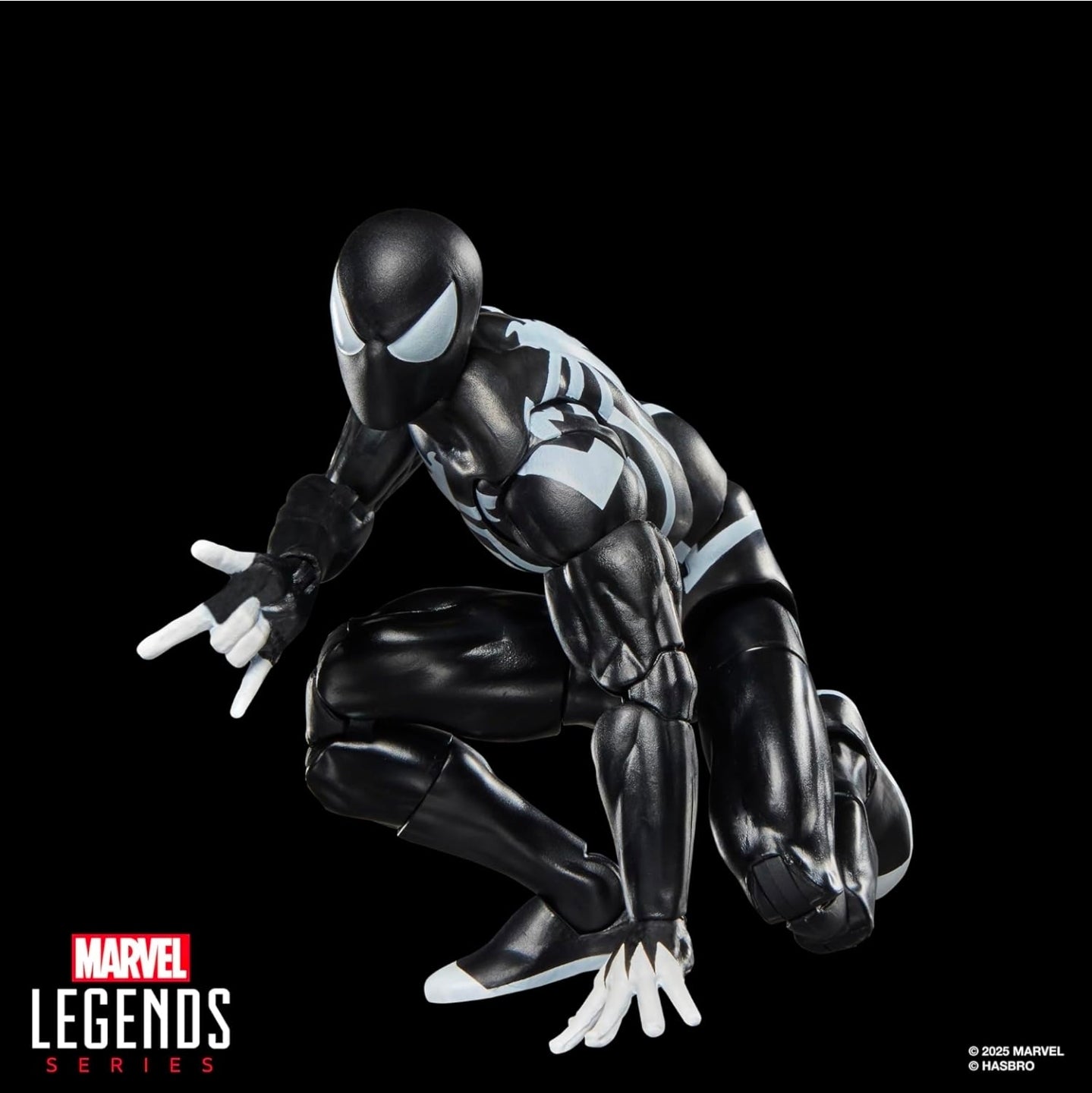 Spider Venom Figura de Acción Spiderman Marvel Legends Retro 15 Cm