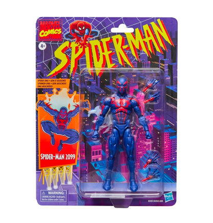 Spiderman 2099 Figura de Acción Marvel Legends Retro 16 Cm