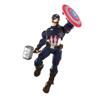 Capitan America Figura de Accion Marvel The Infinity Saga Blokees Champion Class 14 Cm