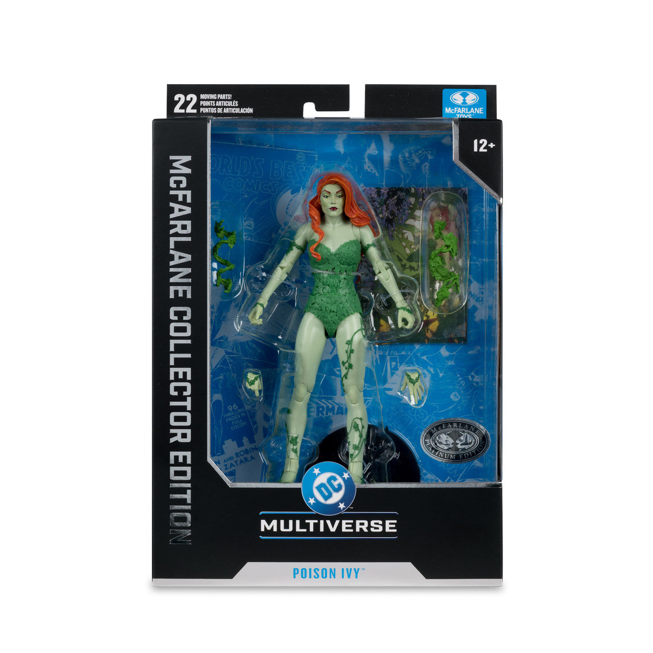 Poison Ivy Figura De Acción Dc Classic Mcfarlane Platinum Ed 17cm