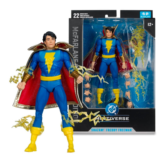 Shazam Freddy Freeman Figura De Acción Collector Edition Mcfarlane 17 Cm