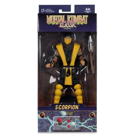 Scorpion Figura de Accion Mortal Kombat Klassic Mcfarlane Toys 17cm