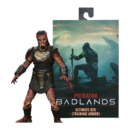 Predator Ultimate Dek Training Armor Figura de Accion Predator Badlands Neca 19 cm