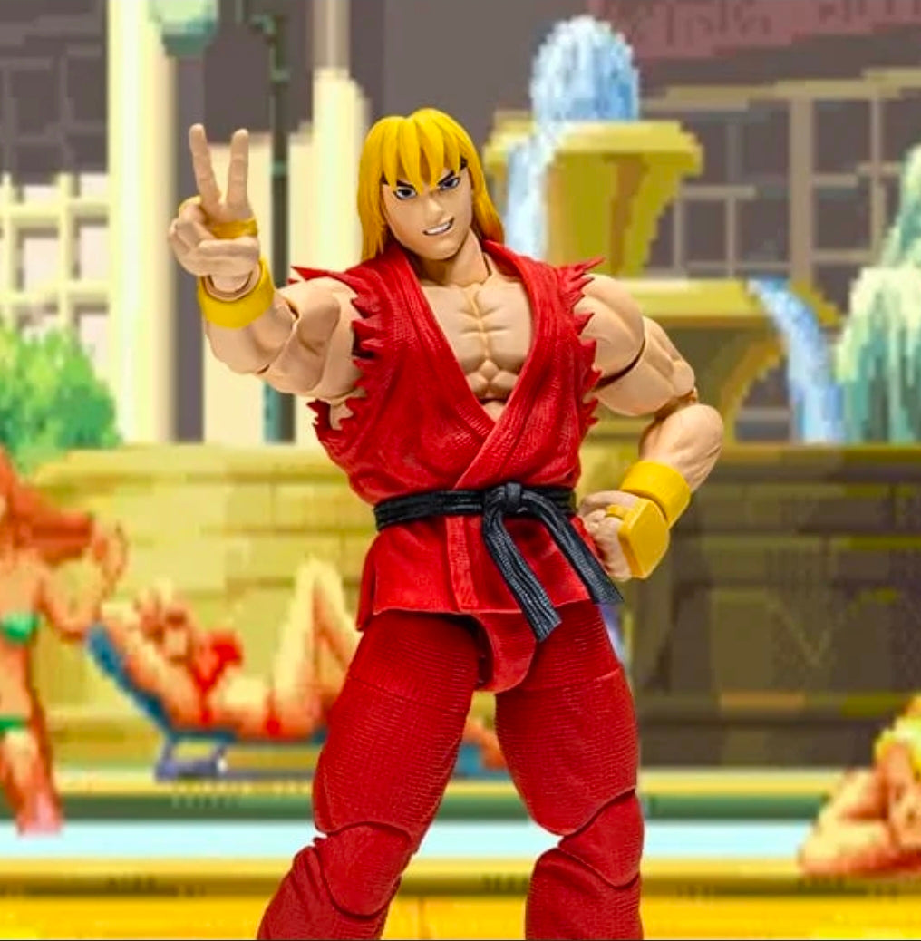 Ken Figura de Accion Street Fighter Alpha 3 Storm Arena 15 Cm