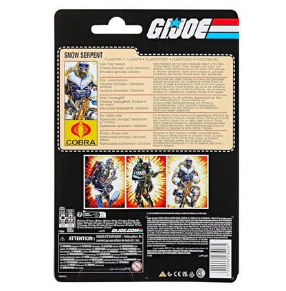 Snow Serpent Figura de Accion Gi Joe Classified Series 16 cm