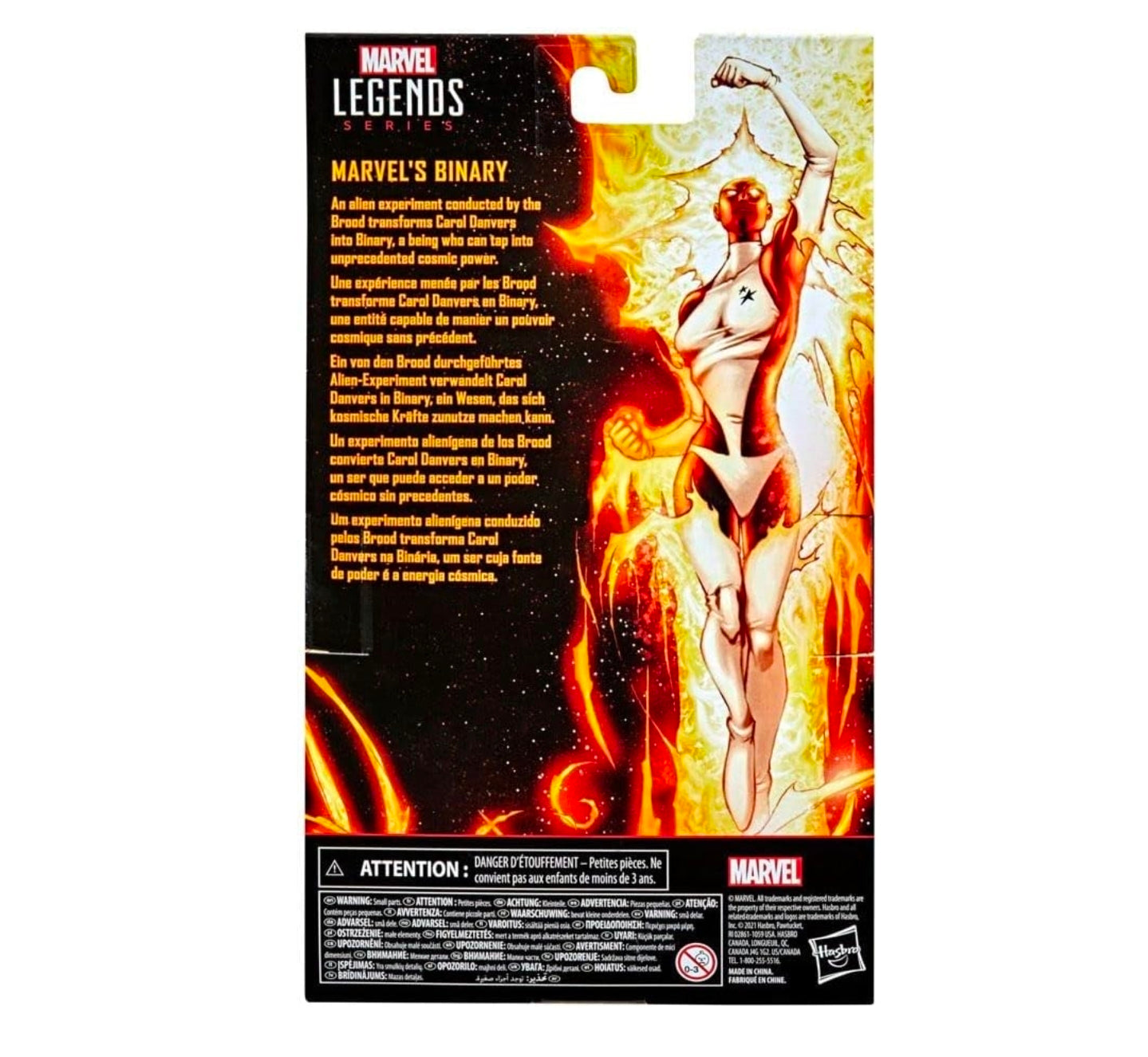 Binary Figura de Acción Marvel Legends 16 cm
