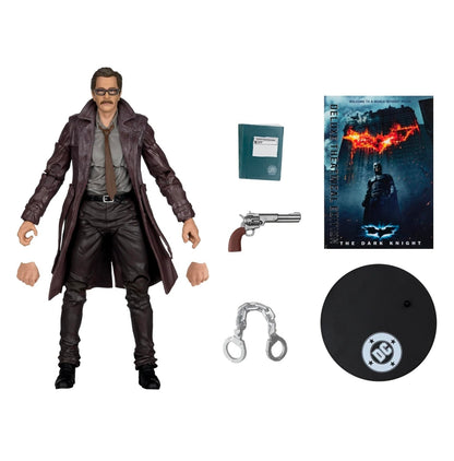 Comisionado James Gordon Figura De Acción Batman Dark Knight Trilogy Deluxe Theatrical Edition Mcfarlane 18 Cm