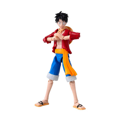 Monkey D Luffy Figura Acción One Piece Anime Heroes Bandai 16 Cm